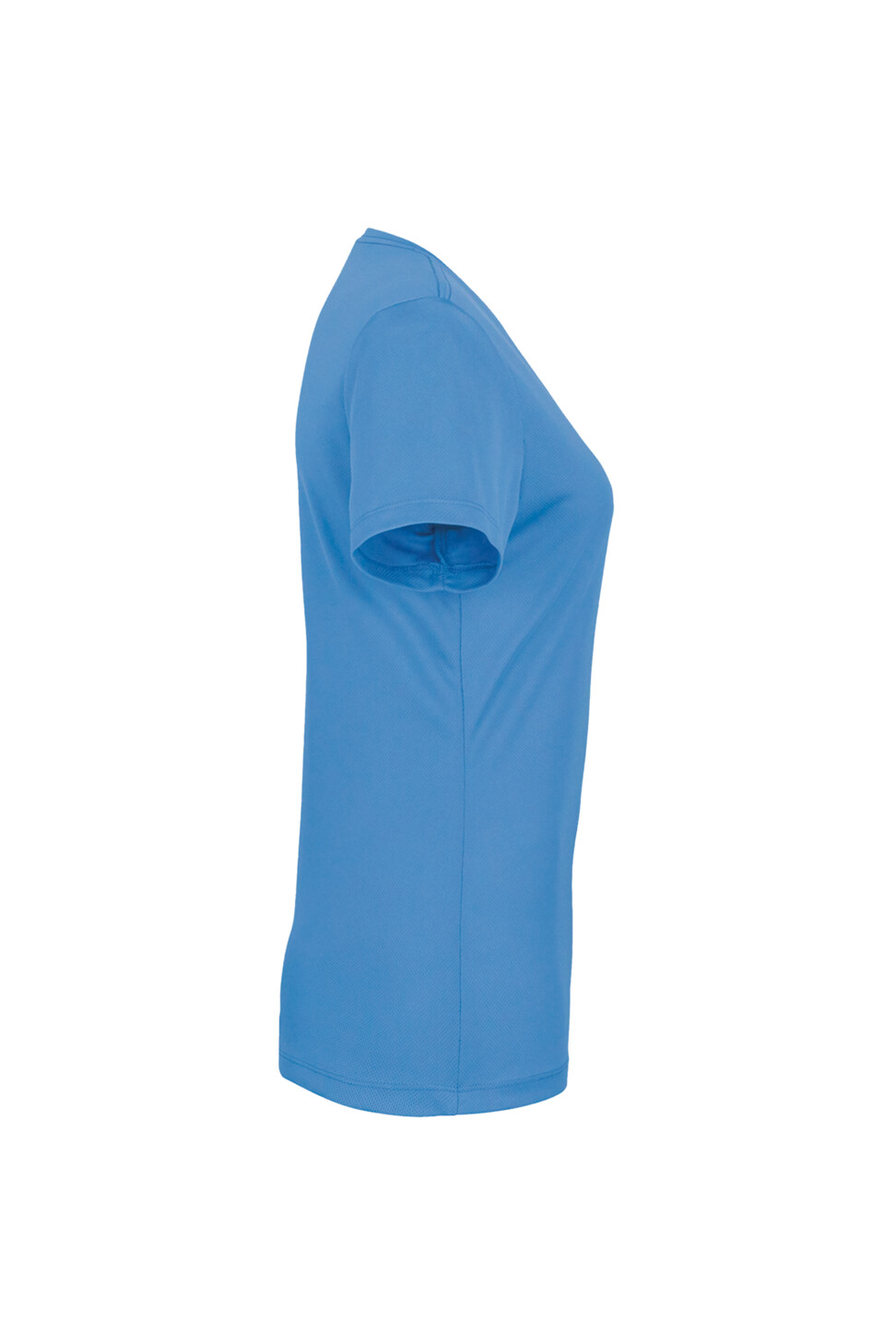 Hakro V-Shirt Damen Coolmax - 041-malibublau - Model front