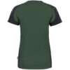 Hakro V-Shirt Damen Mikralinar - 072028-tanne/anthrazit - Model back