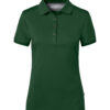 Hakro Damen Cotton Tec Poloshirt - 072-tanne - Front