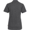 Hakro Damen Mikralinar-Poloshirt - 328-anthrazit meliert - Model back
