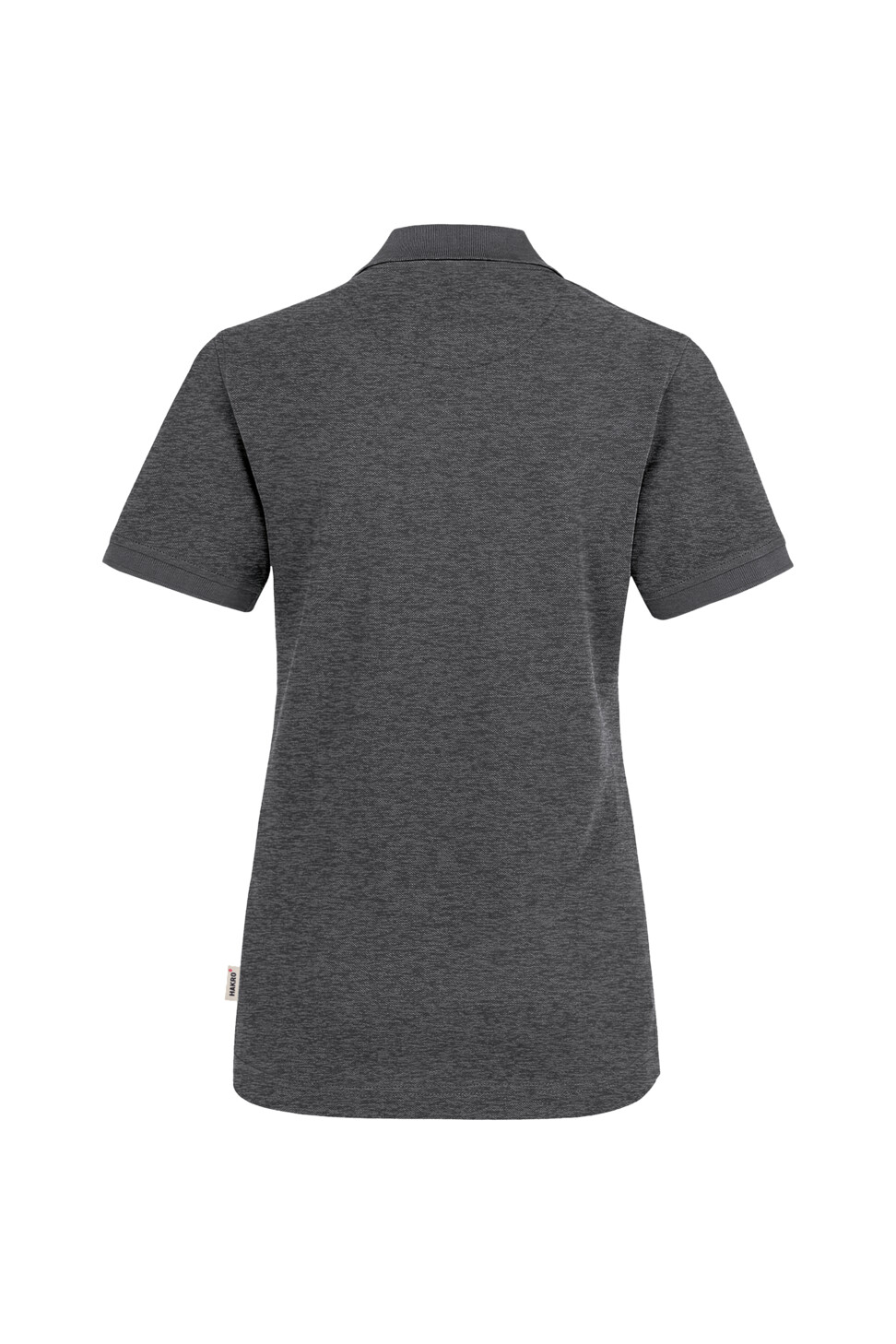 Hakro Damen Mikralinar-Poloshirt - 328-anthrazit meliert - Model back