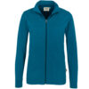 Hakro Damen Interlockjacke - 046-petrol - Back