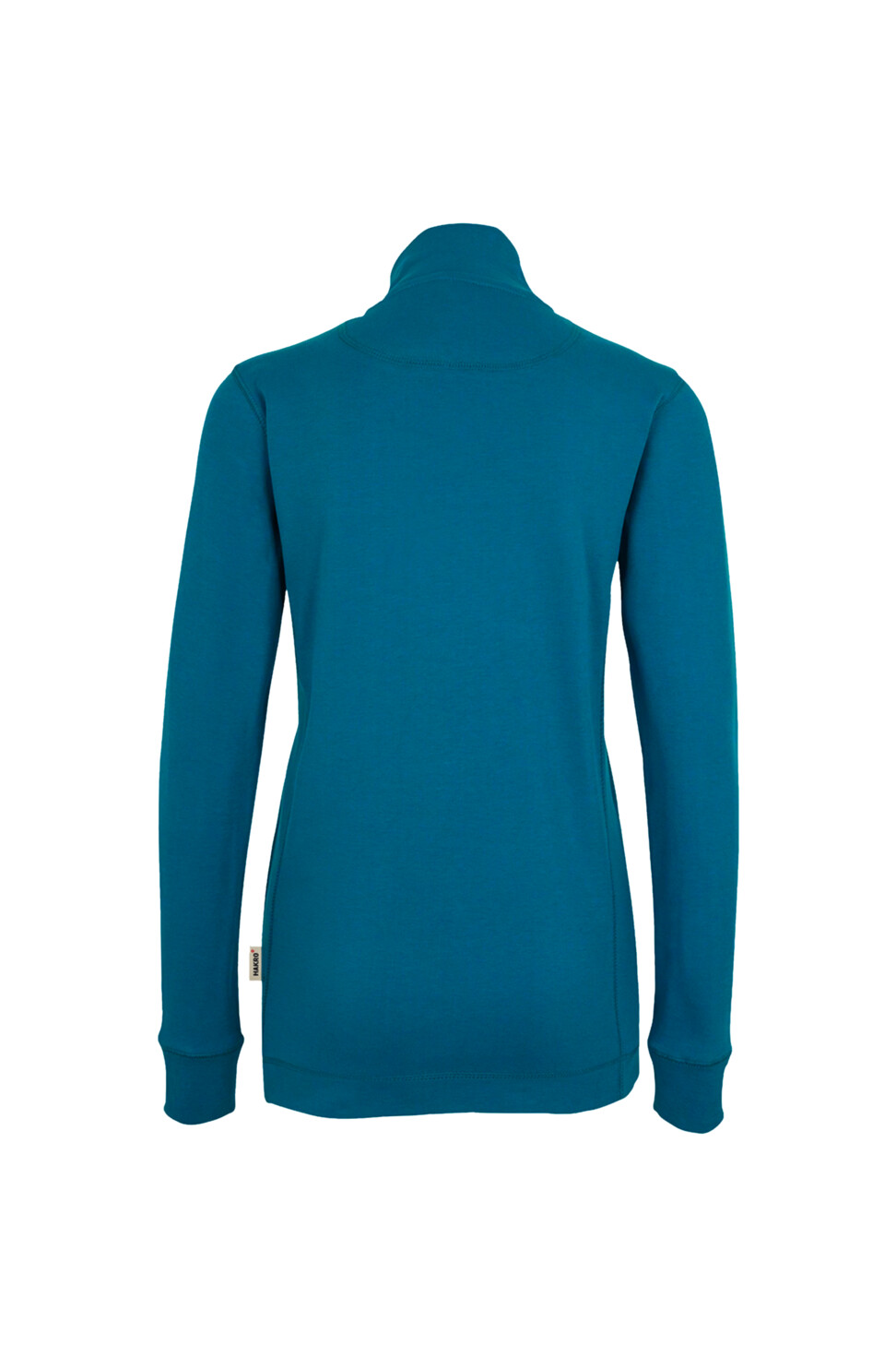Hakro Damen Interlockjacke - 046-petrol - Back