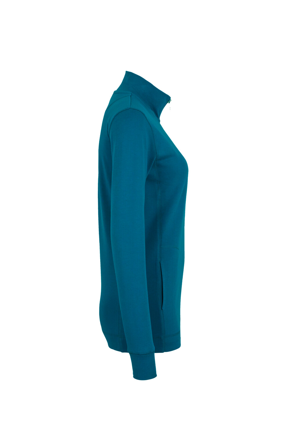 Hakro Damen Interlockjacke - 046-petrol - Back
