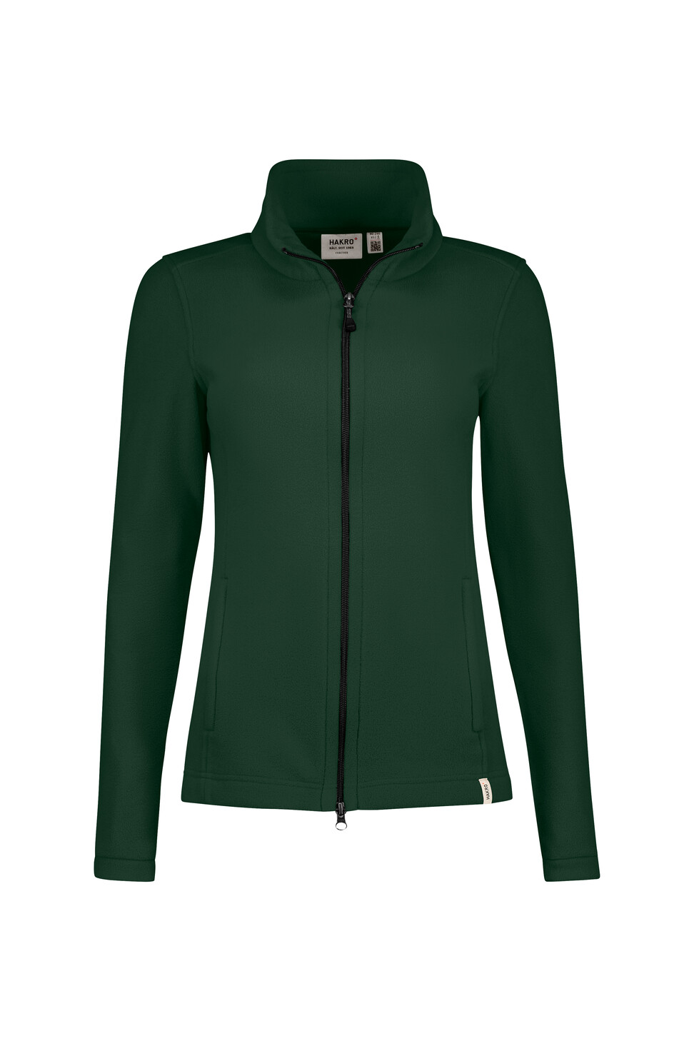 Hakro Damen Fleecejacke ECO - 072-tanne - Front