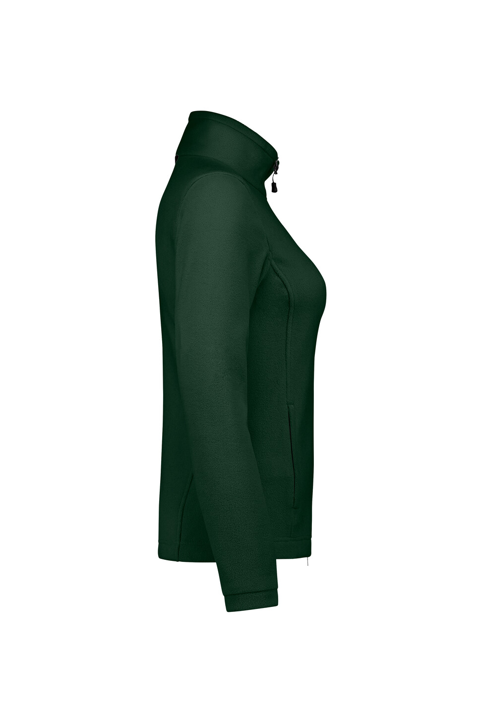 Hakro Damen Fleecejacke ECO - 072-tanne - Model front