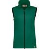 Hakro Damen Fleeceweste ECO GRS - 072-tanne - Front