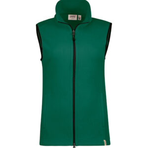 Hakro Damen Fleeceweste ECO GRS - 072-tanne - Front