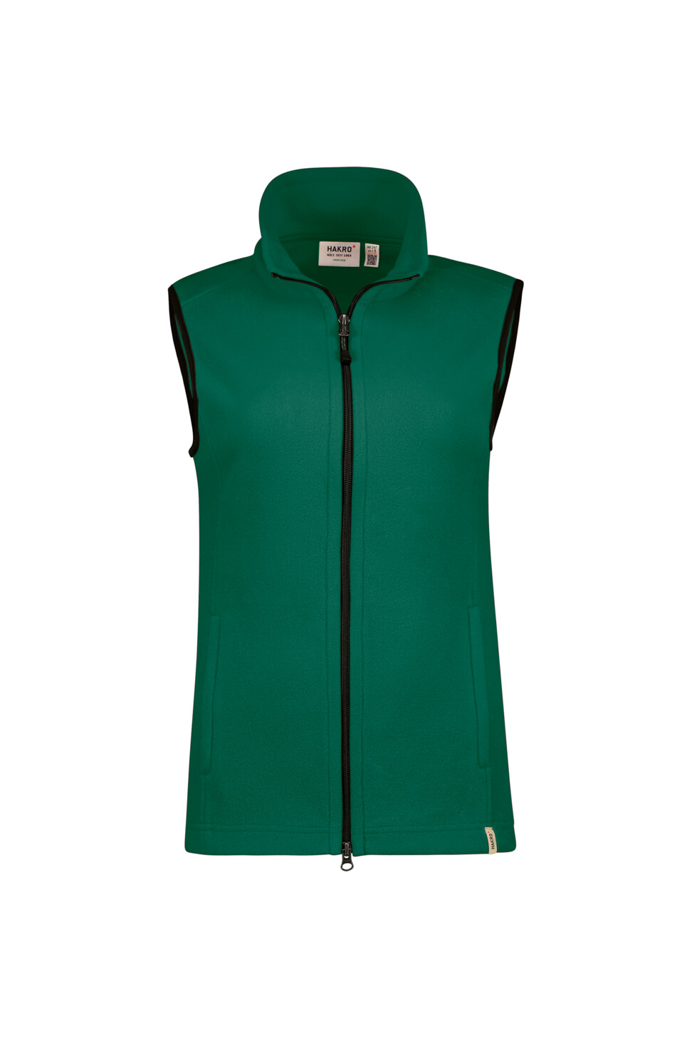 Hakro Damen Fleeceweste ECO GRS - 072-tanne - Front