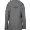 Hakro Damen Activejacke Fernie - 315-dunkelgrau meliert - Model back