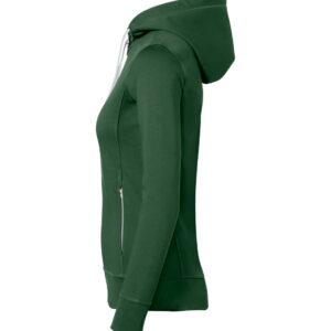 Hakro Damen Kapuzenjacke Bonded - 072silber-tanne/silber - Back