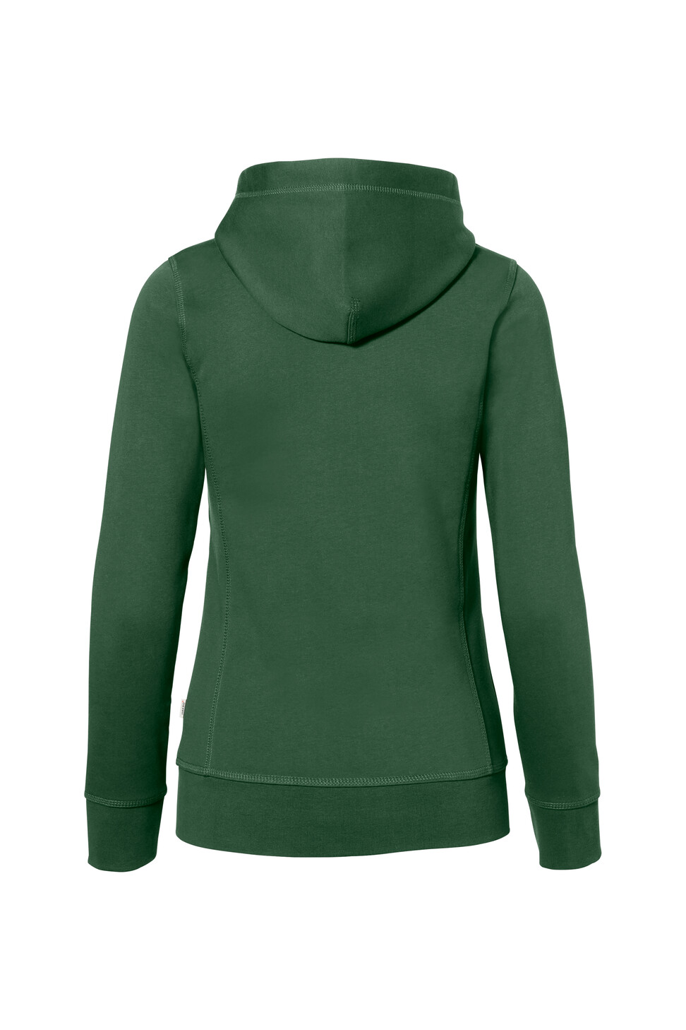 Hakro Damen Kapuzenjacke Bonded - 072silber-tanne/silber - Model back