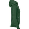 Hakro Damen Kapuzenjacke Bonded - 072silber-tanne/silber - Model front