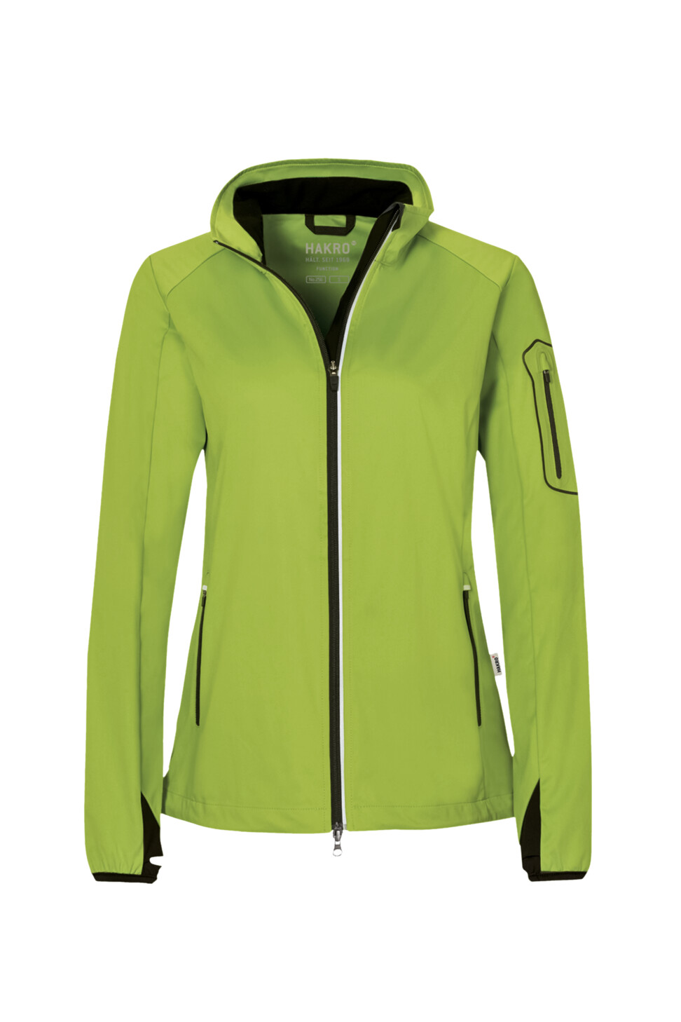 Hakro Damen Light-Softshelljacke Sidney - 040-kiwi - Front