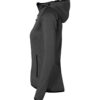 Hakro Damen Kapuzen-Tecjacke Florida - 328-anthrazit meliert - Back