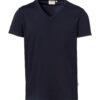 Hakro Stretch-Shirt mit V-Ausschnitt - 034-tinte - Back