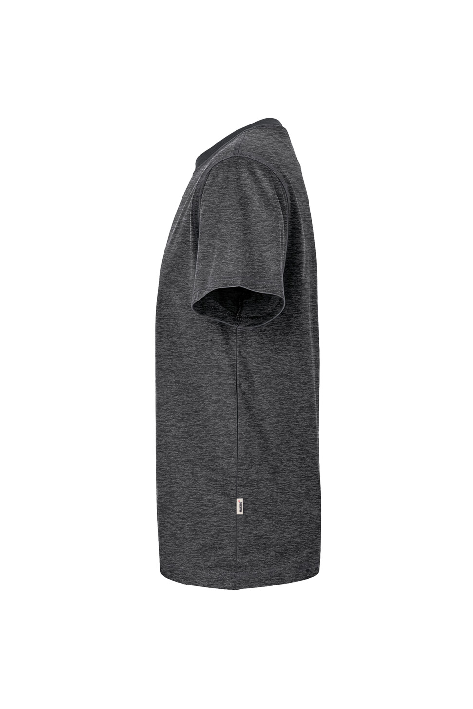 Hakro Mikralinar-Shirt - 328-anthrazit meliert - Back