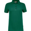 Hakro Damen Poloshirt Bio-Baumwolle GOTS - 072-tanne - Front
