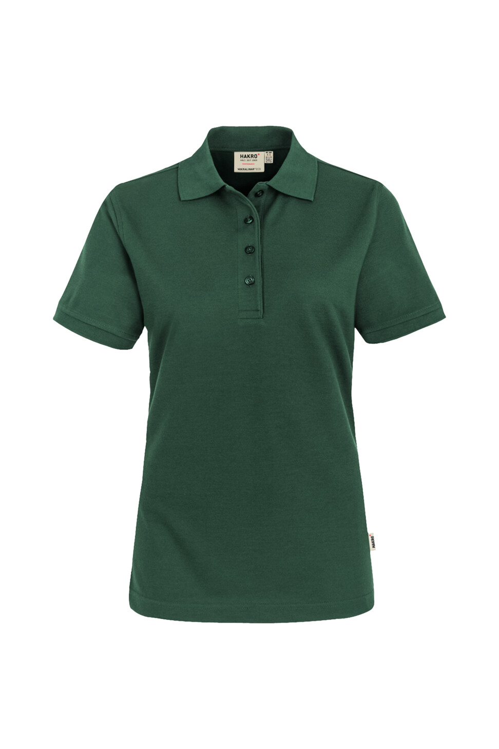 Hakro Damen Poloshirt Mikralinar ECO GRS - 072-tanne - Front