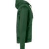 Hakro Kapuzenjacke Bonded - 072silber-tanne/silber - Model front