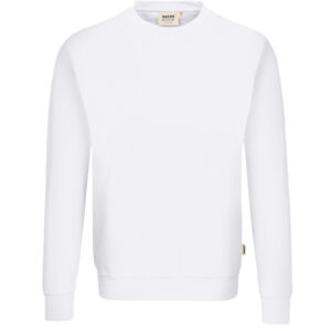 Hakro Mikralinar Sweatshirt - 001-weiss - Front