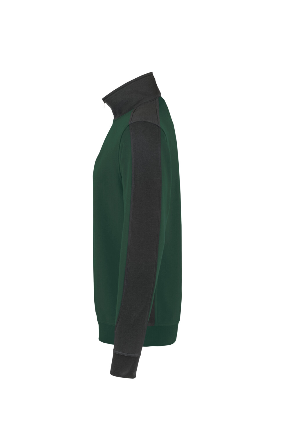 Hakro Mikralinar Zip-Sweatshirt Contrast Damen - 072-tanne - Back