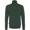 Hakro Mikralinar Zip-Sweatshirt Contrast Damen - 072-tanne - Model back