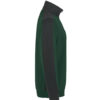 Hakro Mikralinar Zip-Sweatshirt Contrast Damen - 072-tanne - Model front