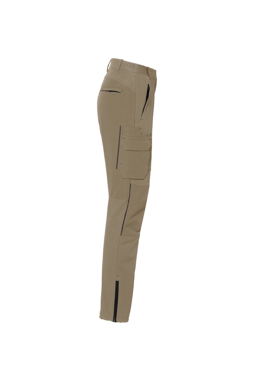 Hakro Damen Activehose - 080-khaki - Back