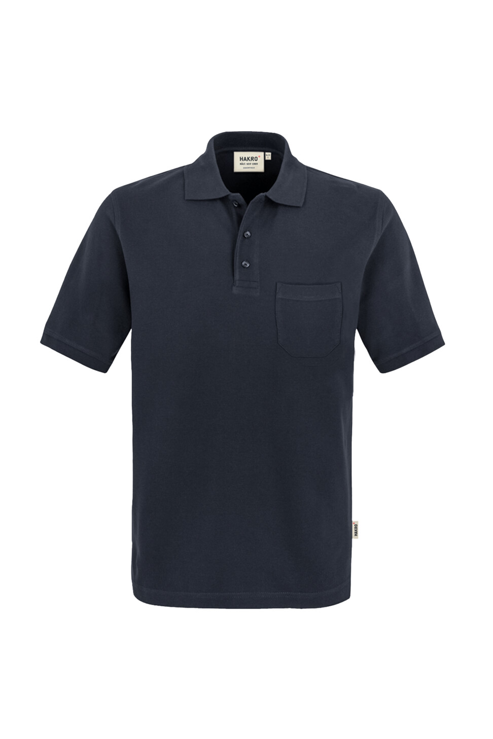 Hakro Pocket-Poloshirt Top - 034-tinte - Back