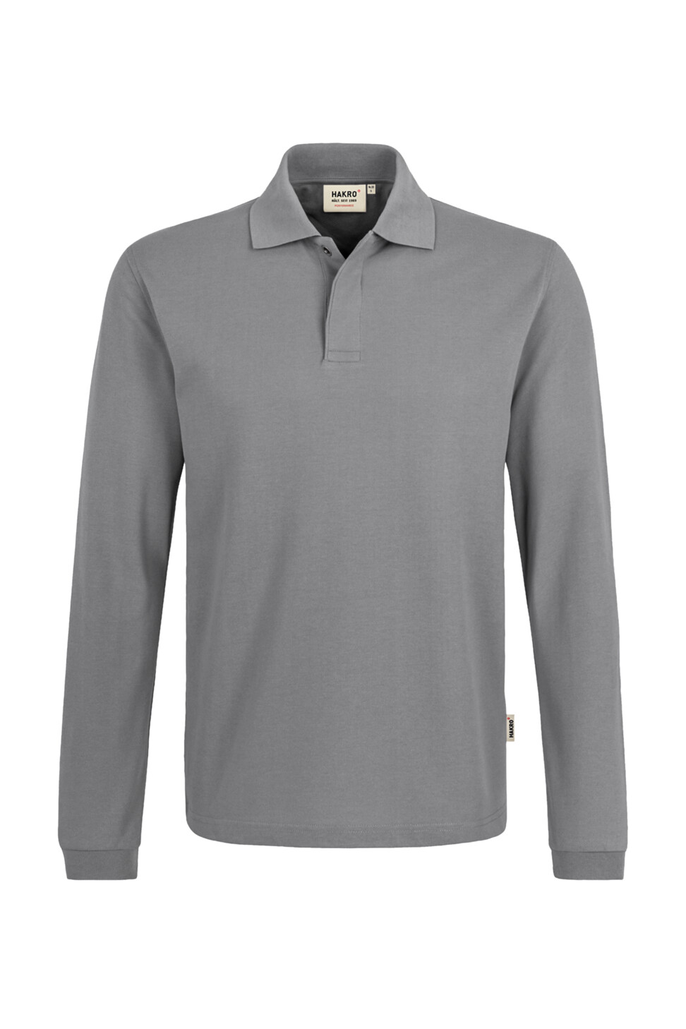 Hakro Longsleeve-Poloshirt HACCP Micralinar - 043-titan - Back