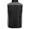 HAKRO Hybridweste Contrast - 005-schwarz - Model back