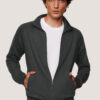 Hakro Sweatjacke College - 028-anthrazit - Model