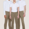 Hakro Stretch Chinohose - 080-khaki - Model