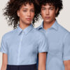 Hakro 1/2-Arm Hemd Business Comfort-Fit - 025-himmelblau - Model