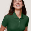 Hakro Damen Poloshirt Classic - 072-tanne - Model
