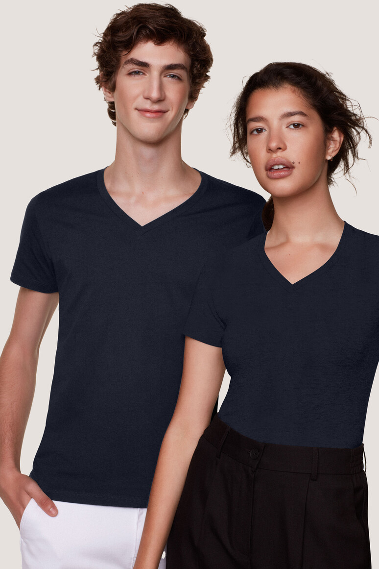 Hakro Stretch T-Shirt Damen - 034-tinte - Model