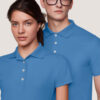 Hakro Coolmax Damen Poloshirt - 041-malibublau - Model