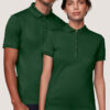 Hakro Damen Cotton Tec Poloshirt - 072-tanne - Model