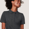 Hakro Damen Mikralinar-Poloshirt - 328-anthrazit meliert - Model