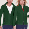 Hakro Damen Fleecejacke ECO - 072-tanne - Model