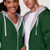 Hakro Damen Kapuzenjacke Bonded - 072silber-tanne/silber - Model