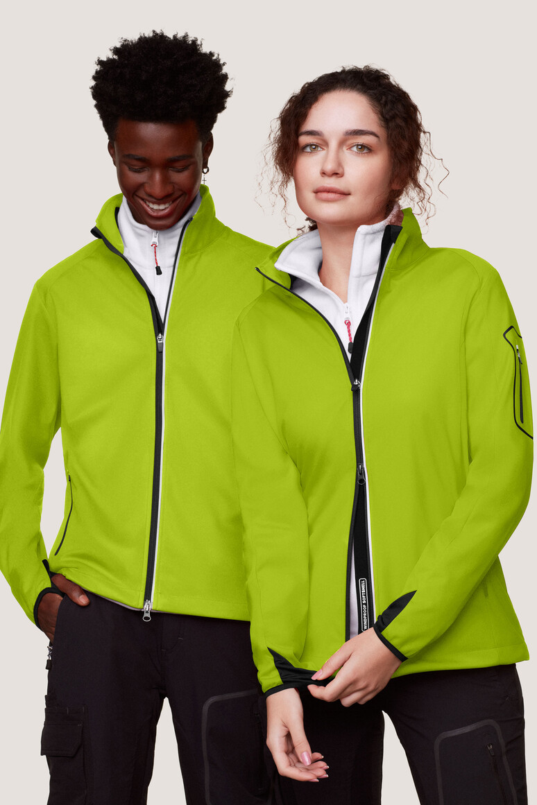 Hakro Damen Light-Softshelljacke Sidney - 040-kiwi - Model