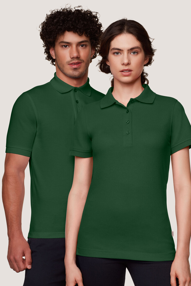 Hakro Damen Poloshirt Mikralinar ECO GRS - 072-tanne - Model