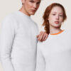 Hakro Mikralinar Sweatshirt - 001-weiss - Model