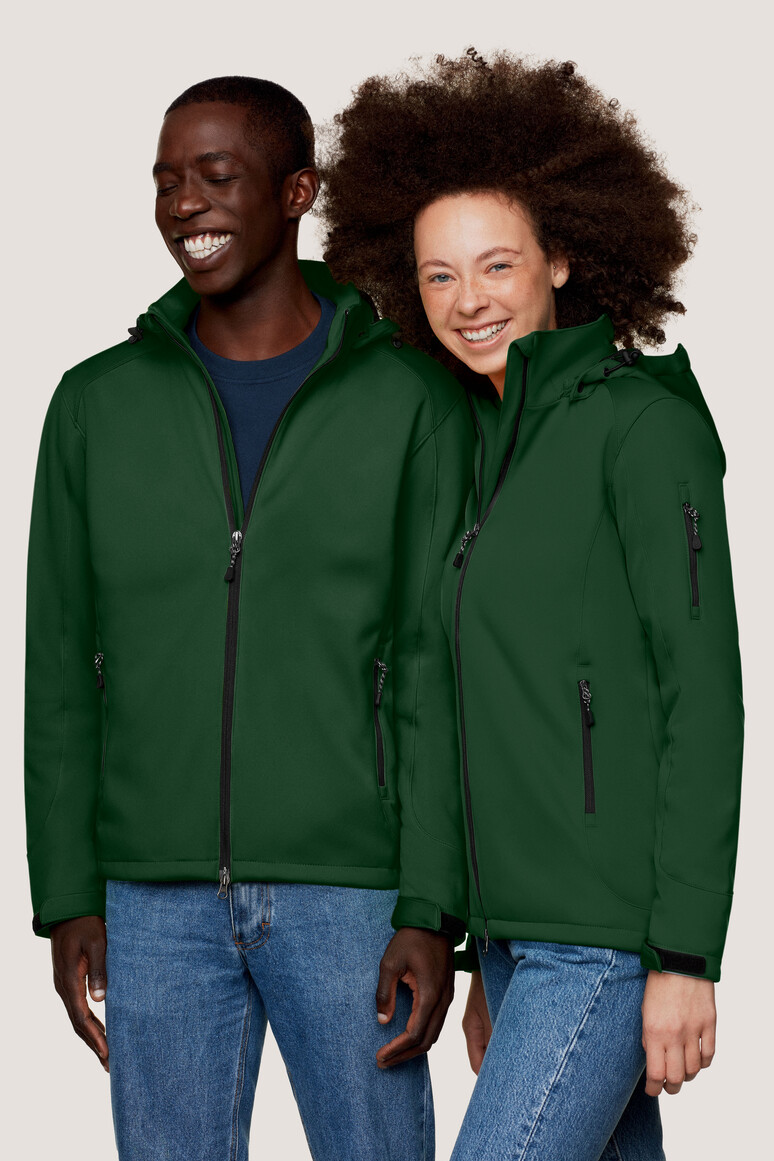 Hakro Softshelljacke Ontario - 072-tanne - Model